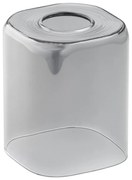 Vetro di ricambio per lampadario E27 11x9,5 cm grigio
