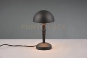 Canaria lampada da tavolo metallo nero e oro touch con lampadine di...