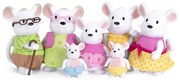 Li'l Woodzeez - Set di miniature NIBBLEKIN famiglia di topi