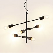 Lindby Estar lampada sospensione, 6 luci