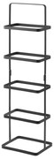 Scarpiera alta nera in metallo Tower Shoe Rack - YAMAZAKI