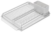 Scolapiatti Light Grey grigio chiaro L 38.5 x H 14 x P 49 cm