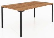 Tavolo da pranzo in rovere 90x160 cm Abies - The Beds