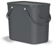 Bidone per rifiuti in plastica riciclata da 25 l Albula - Rotho
