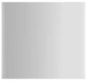 Specchio con illuminazione integrata completo di faretto bagno rettangolare L 100 x H 70 x P 2.5 cm