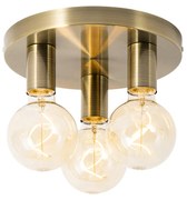Plafoniera Smart Bronzo Rotonda Incl. 3 Wifi G95 - Facil