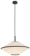 Argon 4282 - Lampadario sospeso TROY su cavo 1xE27/15W/230V beige