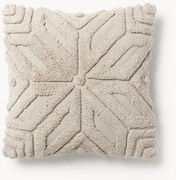 Copricuscino in cotone con motivo invernale Nira