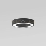 Flor p/p - plafoniera colore nero a led 3000k 2100lm 30w dimmerabil...