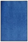 Zerbino Lavabile Blu 120x180 Cm /