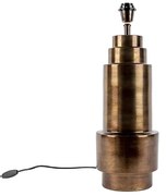 Lampada da tavolo Art Déco bronzo senza paralume - BRUUT
