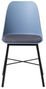 Sedia da pranzo blu Whistler - Unique Furniture