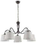 Jupiter 1362 - KM 5 V - Lampadario a catena KAMELIA 5xE27/60W/230V