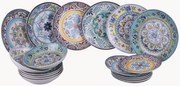 Servizio di piatti Andalusia 18 pz