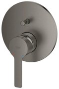 Rubinetto per doccia getto laminare cristallino monocomando Lineare nero satinato GROHE