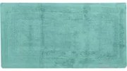 Tappeto bagno 60x110 cm cotone verde