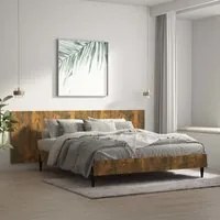 Testiera Letto Rovere Fumo 240x1,5x80 cm in Legno Multistrato cod mxl 51218