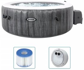 Vasca da da Spa PureSpa Greywood DELUXE 196 cm INTEX