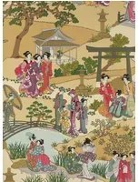 Manuel Canovas Carta da parati Geishas - Epice