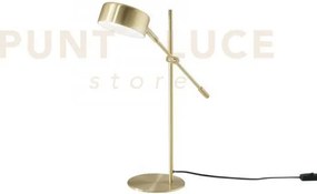 Lampada da tavolo eiffel orientabile oro 1 luce attacco e14 42x16x5...