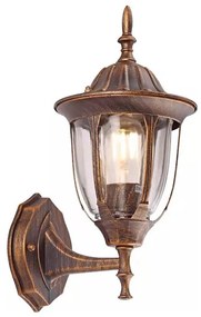 Applique da esterno MANOEL 1xE27/15W/230V IP44 patina di bronzo