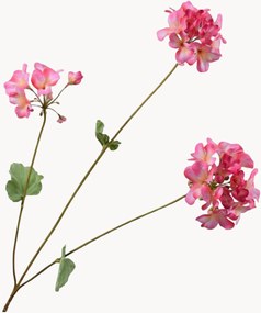 Set di 2 fiori artificiali Pelargonie
