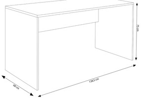 VESPASIANO - scrivania moderna