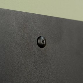 Mensola nera in metallo 30 cm Flex – Spinder Design