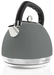 Nedis KAWK520EGY − Bollitore 1,8 l 1850-2200W/230V grigio