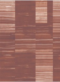 Coordonne Carta da parati panoramica Earth Layers - Terracotta