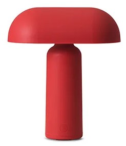 Normann Copenhagen - Porta Portable Lampada da Tavolo Rosso Normann Copenhagen