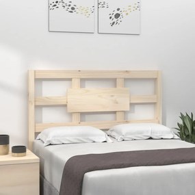 Testiera per letto 80,5x4x100 cm in legno massello di pino