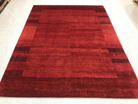 Loribaft Tappeto 380 x 290 Rosso (Iran) Annodato A Mano