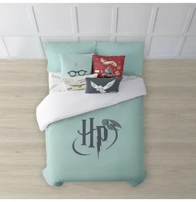 Copripiumino Harry Potter Mint Multicolore 140 x 200 cm Singolo