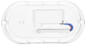 Ecolite LED-BH12W-BI -Applique a LED da esterno BULK LED/12W/230V IP54 bianco