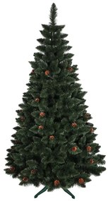Albero di Natale con pigne 220 cm
