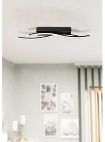 Eglo 31226 - Plafoniera LED ALBORAYA LED/10,8W/230V 3000K nero