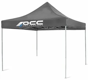 Tenda OCC Motorsport Racing Grigio Poliestere 420D Oxford 3 x 3 m