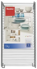 Set di 2 ripiani aggiuntivi per scaffale Sky - Metaltex