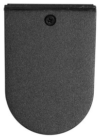 Applique da Esterno Monodirezione IP65 GU10 Stondata - Nero