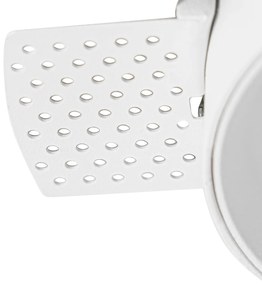 Faretto da incasso moderno bianco GU10 rotondo senza cornice - Oneon