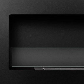 Camino a Bioetanolo da Incasso 120x15x40 cm Livorno 120 Nero...