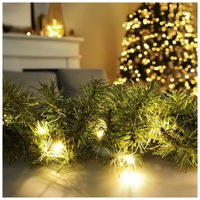 Solight 1V298 - Ghirlanda natalizia LED per esterni 80xLED/3xAA 500 cm IP44