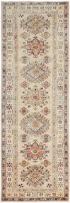 Kazak Tappeto 80x260 Beige (Pakistan) Annodato A Mano