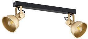 Argon 7144 - Faretto LENORA 2xE14/7W/230V oro/nero