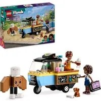 LEGO FRIENDS FURGONCINO DEL FORNAIO CON CUCINA 2 MINIBAMBOLINE E FIGURA CANE