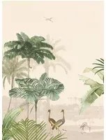 Eijffinger Carta da parati panoramica Lush Lagoon Large - Blush/ Pink