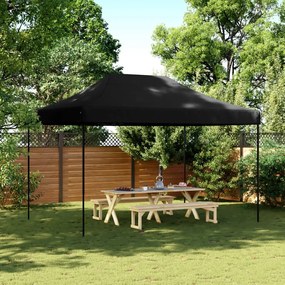 Tenda Da Festa Pieghevole Pop-up Nero 410x279x315 Cm /