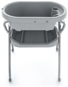 PETITE&amp;MARS - Fasciatoio con vasca da bagno SPA 3in1 grigio