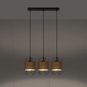 Sollux SL.1301 - Lampadario a sospensione con filo GIZUR 3xE27/15W/230V